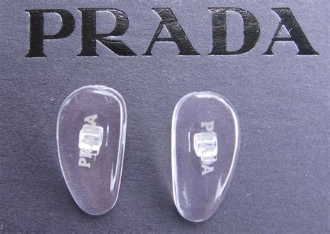 prada nose pads gold print|Prada nose pads replacement.